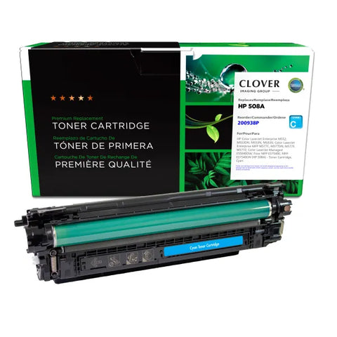Clover Technologies Group, LLC Remanufactured Cyan Toner Cartridge (Alternative for HP CF361A) (5000 Yield)