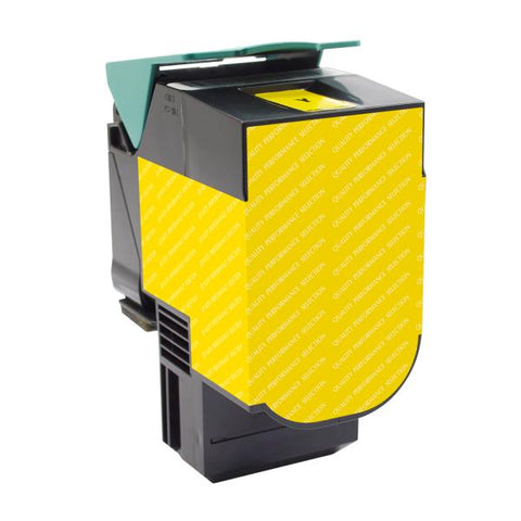 Clover Technologies Group, LLC Remanufactured High Yield Yellow Toner Cartridge for Lexmark C540/C544/X543/X544
