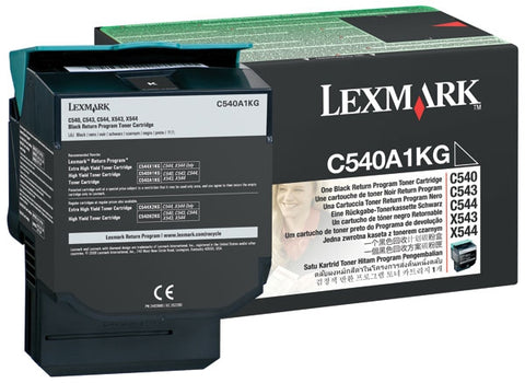 Lexmark Black Return Program Toner Cartridge (1000 Yield)