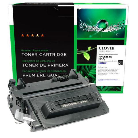 Clover Technologies Group, LLC Remanufactured Toner Cartridge for HP CC364A (HP 64A)