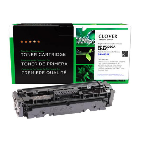 Clover Technologies Group, LLC Clover Imaging Remanufactured Black Toner Cartridge for HP W2020A (HP 414A)