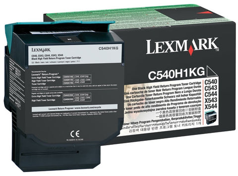 Lexmark High Yield Black Return Program Toner Cartridge (2500 Yield)